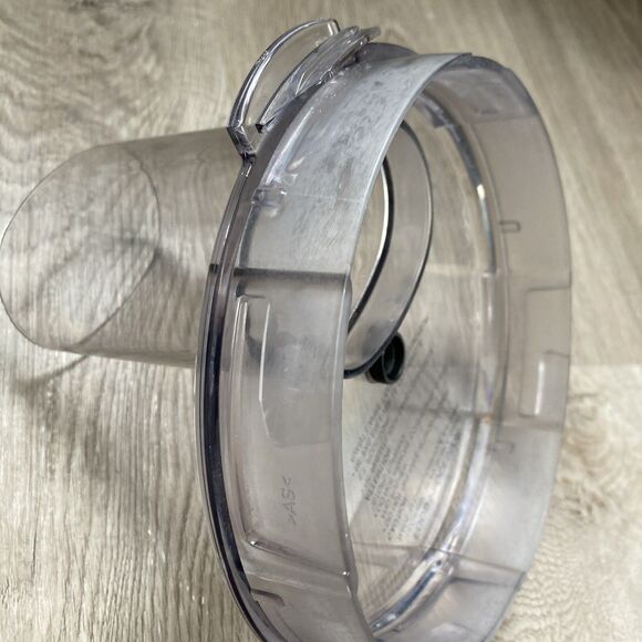 Cuisinart DLC-6WB Replacement Work Bowl Chute Lid for DLC-6 Food Processor Part - Picture 8 of 9
